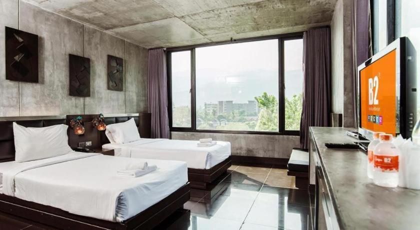 צ'יאנג מאי B2 Black Business And Budget Hotel מראה חיצוני תמונה